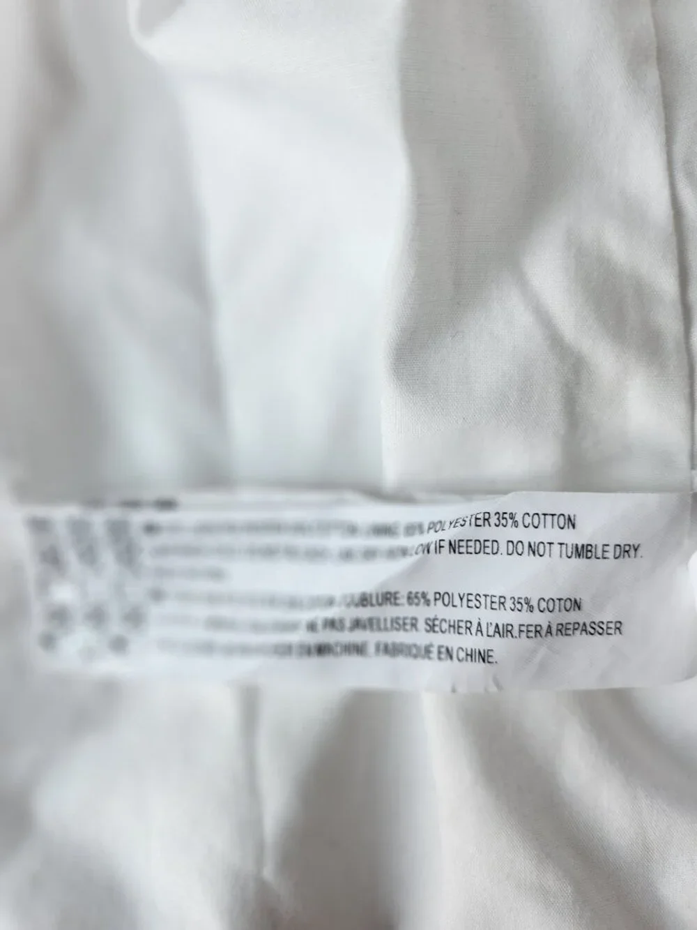 En Saison White Puff Sleeve Tiered Poplin Dress XS NWOT - Picture 8 of 12